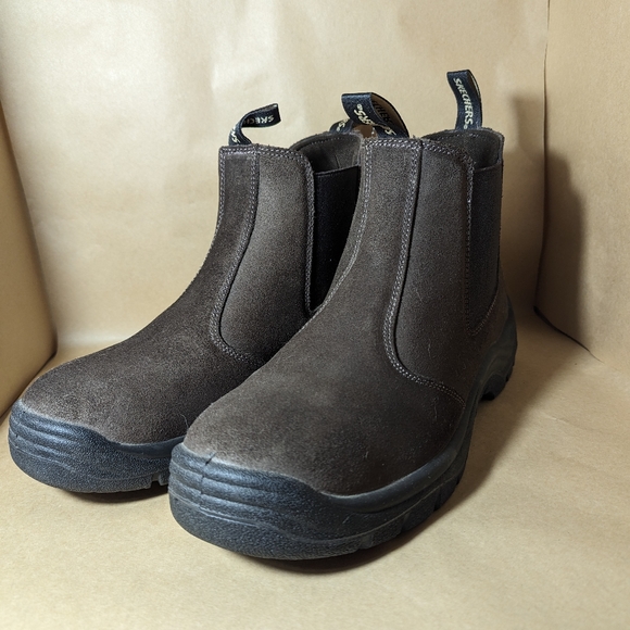 SKETCHERS NEW men's work boots - Picture 3 of 6